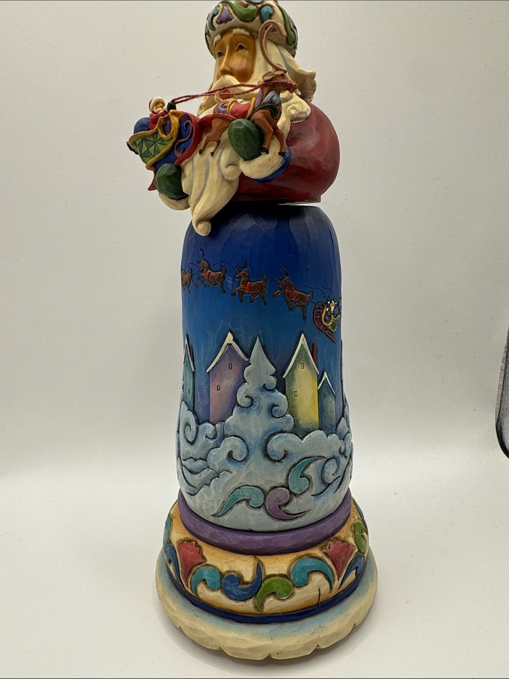 Jim Shore, 2008, “The Rooftop Awaits” 4102673.  Music Box.